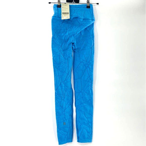 Sweaty Betty Motion Jacquard 7/8 Workout Legging Regatta Blue NWT Size XS - Picture 4 of 12